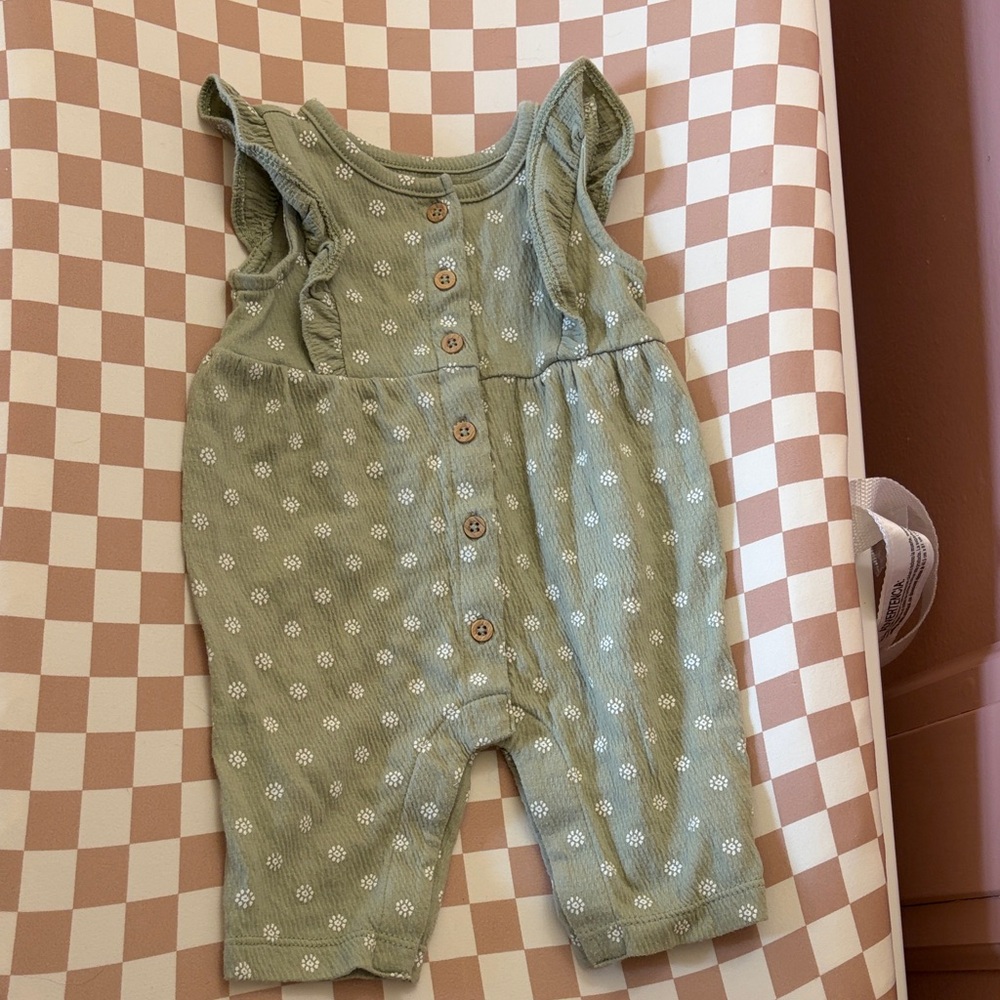 carters floral jumpsuit outfit newborn